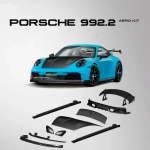 Аэродинамический обвес из карбона для Porsche 911 992.2 Carrera 2025+ Порше