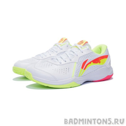 Кроссовки для бадминтона Protector 4.0 (белые/желтые) Li-NING AYTS020-5