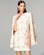 Кейп с вышивкой ручной работы