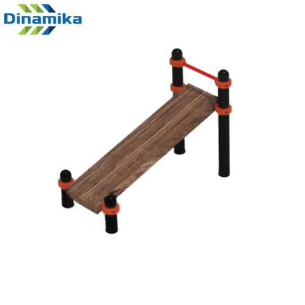 Скамья для пресса наклонная круглый профиль D108