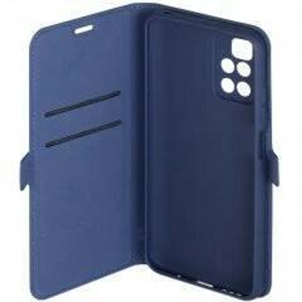 Чехол с флипом для  Xiaomi Redmi 10/10Prime blue DF
