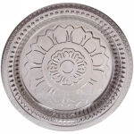 Поднос металлический «Цветок» 35см