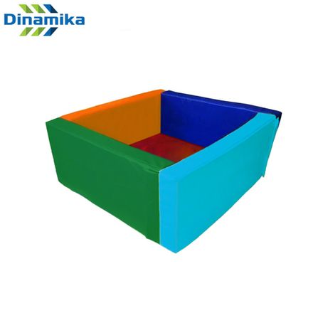 Сухой бассейн квадратный 1500х1500х600х100 мм