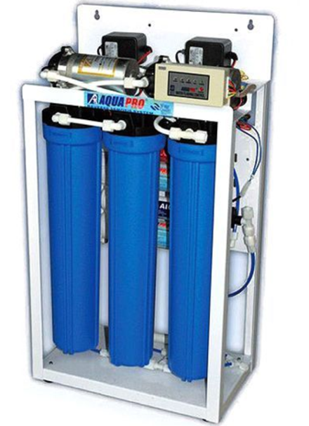 установка обратного осмоса с насосом (до 1150л/сут) - ARO-300G - 5-ступ.