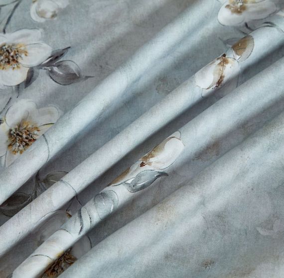 Постельное белье  Asabella 2201 фланель, тенсель с хлопком