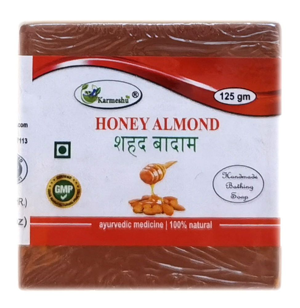Мыло Karmeshu Мед миндаль ручной работы 125 гр