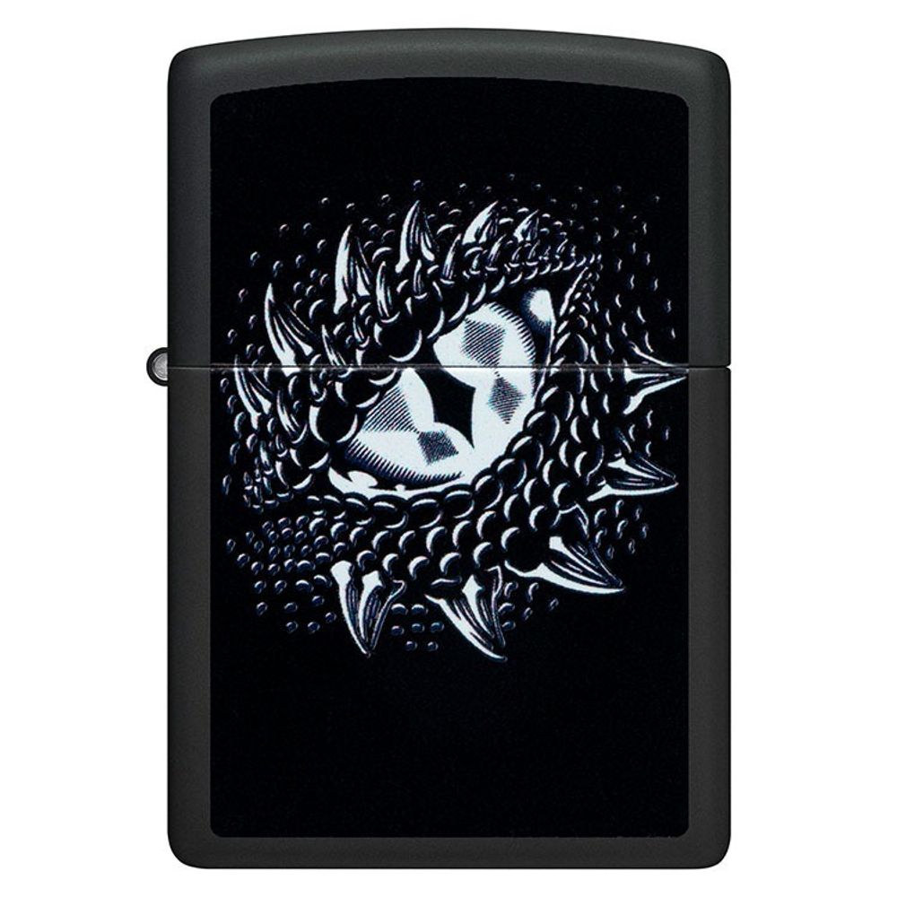 Зажигалка Zippo Dragon Eye с покрытием Black Light (48608)