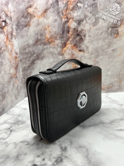 Портмоне Stefano Ricci из кожи крокодила