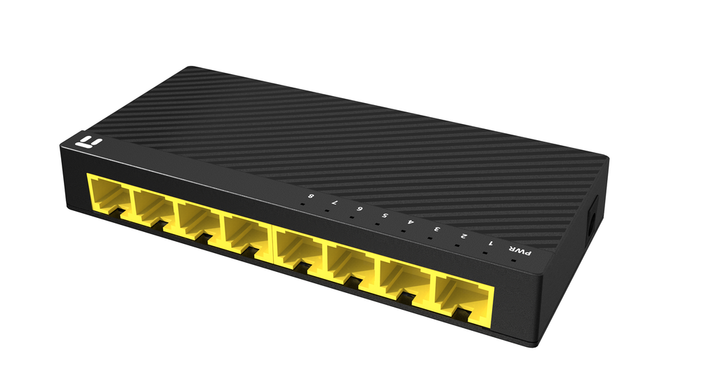 Неуправляемый коммутатор netis ST3108GS, 8-портовый, 1000 Мбит/с