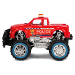 Машина инерц. "Джип полицейский" Цв. черный, пакет, в ассортименте
