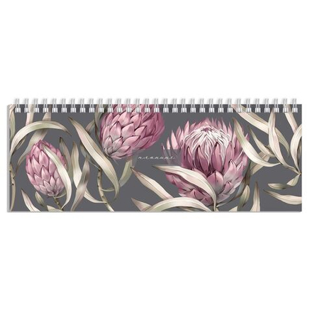 Планинг недат. 290*100мм 64л., картон, гребень "Протея" глянц.лам.