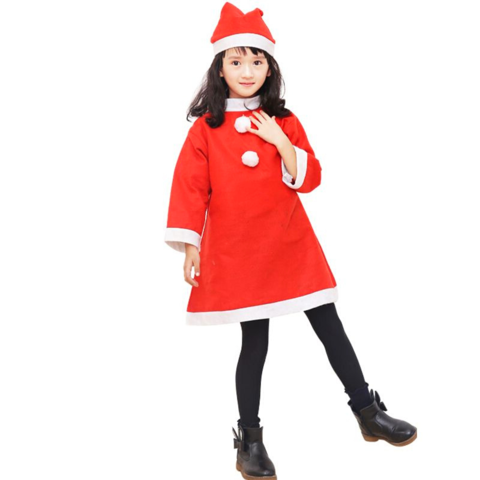 Красный костюм снегурочки для девочки 10-13 лет