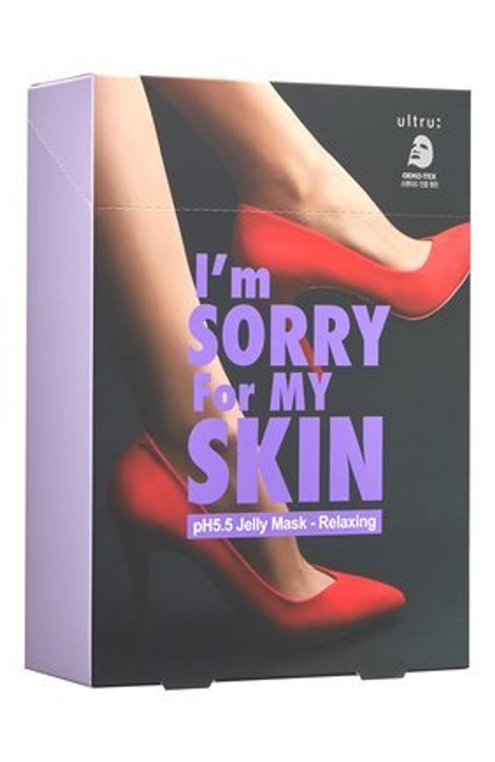 ULTRU I'm Sorry For My Skin pH5.5 Jelly Mask - Relaxing 10 pcs