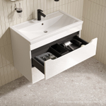 Тумба подвесная IDDIS Ray, 80 см, белый, RAY80W0i95