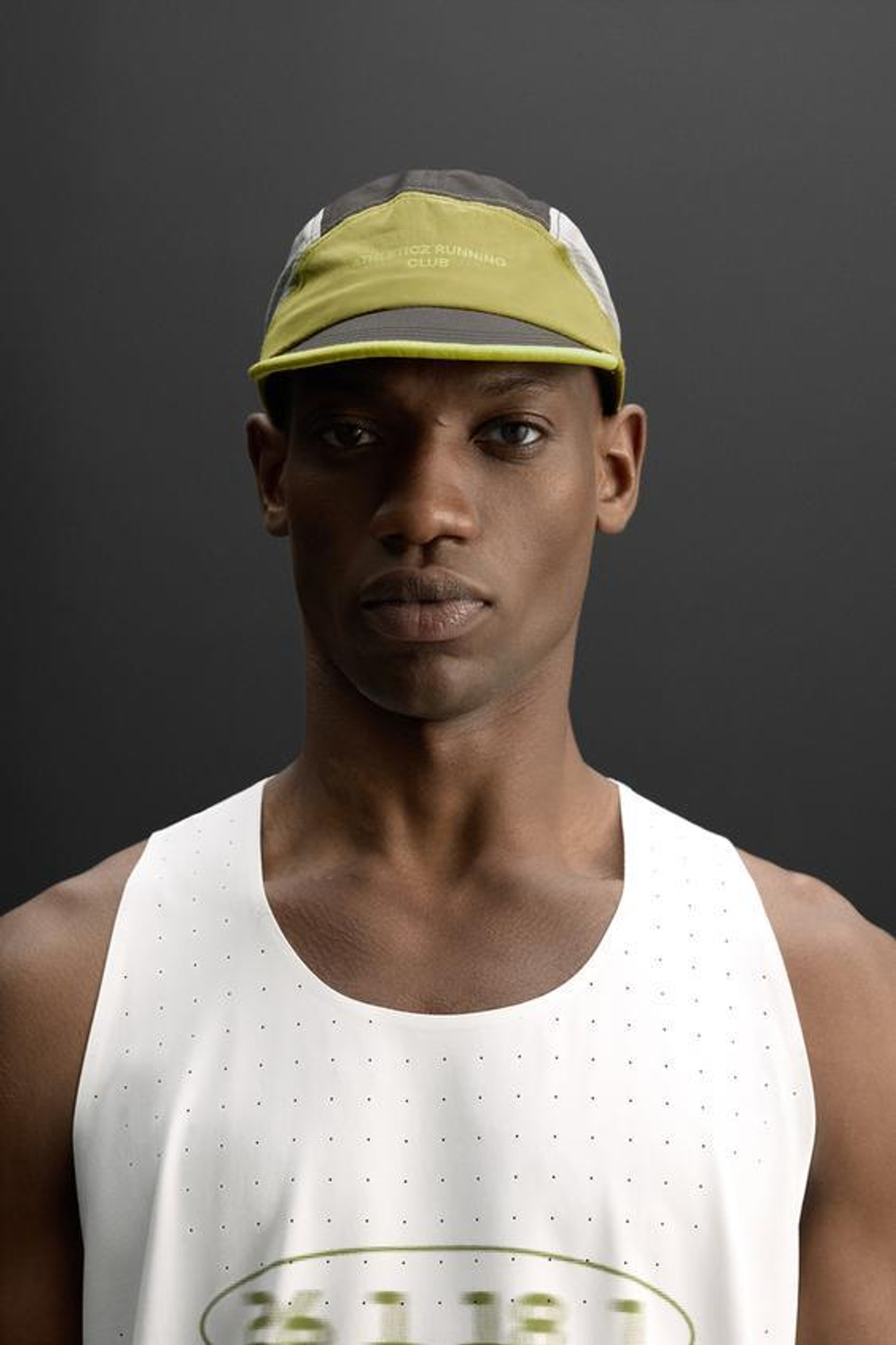 ZARA КЕПКА В СТИЛЕ КОЛОР-БЛОК, СВЕТЛО-ЗЕЛЕНЫЙ