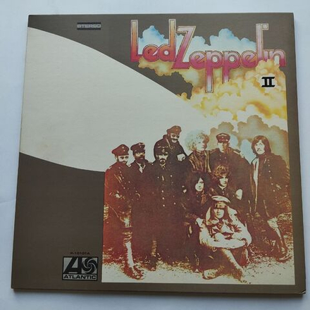 Винтажная виниловая пластинка LP Led Zeppelin II (Japan 1976) (No Obi) (Poster) Moby Dick