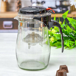 Чайник заварочный 0,75л стеклянный "Кувшин PZ"