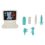 Кукла тип модница с аксесс. коробка 4612