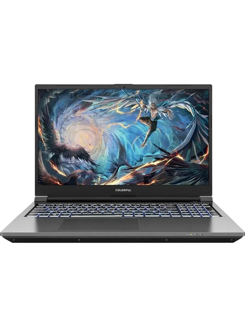 Ноутбук Colorful EVOL X15 AT 23H1, 15.6" (1920x1080) IPS 144 Гц/Intel Core i5-12450H/16 ГБ DDR4/512 ГБ SSD/NVIDIA GeForce RTX 4060 для ноутбуков (6 Гб)/Windows 11 Home, Серый (A10205400042)