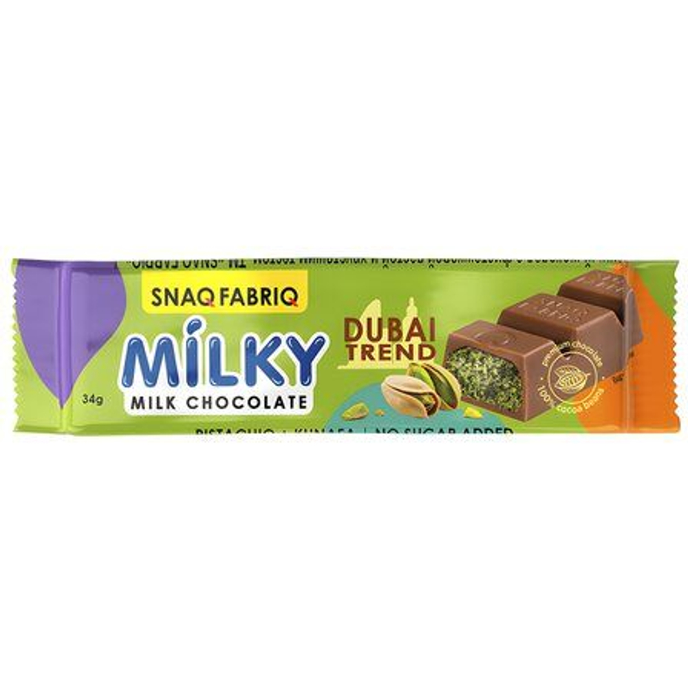 Шоколад Snaq Fabriq Milky 34 г