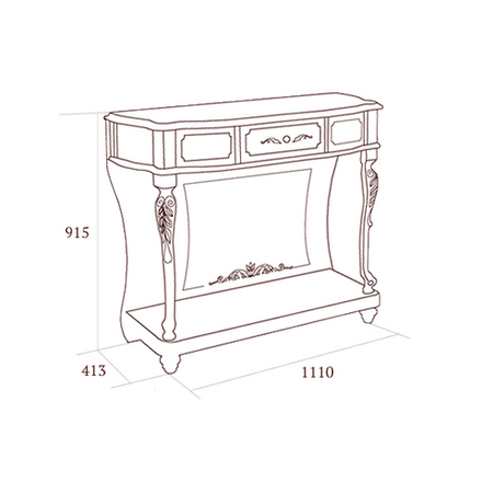 Floriana (Miass-Mebel) Стол консольный
