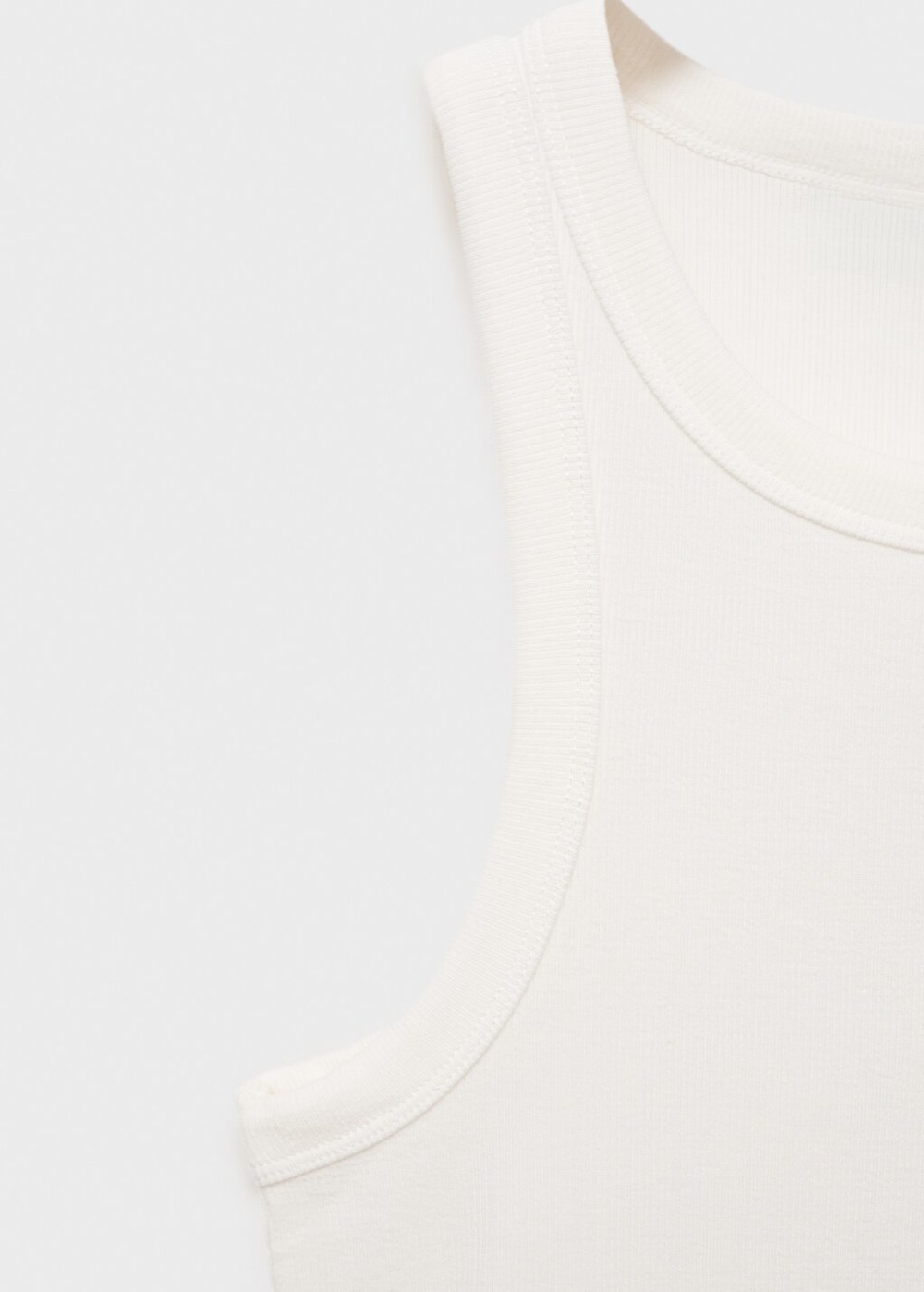 Трикотажный топ с хлопком