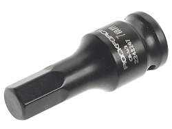 Головка-бита 7мм 1/4" 6-гранная ударная L= 40 мм ROCKFORCE RF-2243207