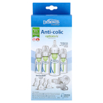 Dr. Brown's, Natural Flow®, Options+™, детская бутылочка с антиколиками, набор из 18 предметов