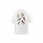 Футболка Called a Garment Birds Молочная