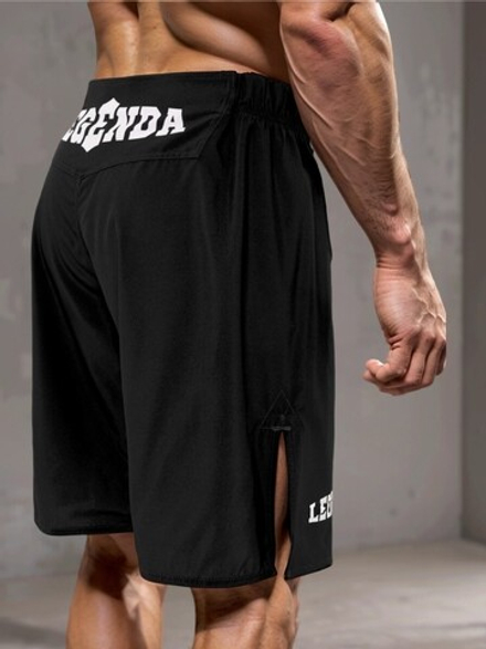 Шорты спортивные ММА LEGENDA Рать, черные