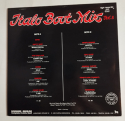 Винтажная виниловая пластинка LP Сборник Italo Boot Mix Vol. 8 (Germany 1987)