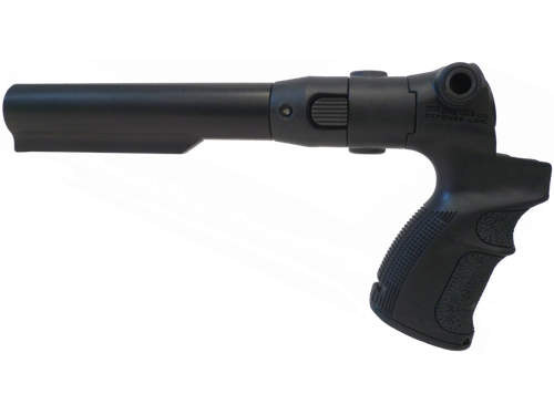 Телескопическая складная трубка с рукоятью на Mossberg 500/590, Maverick 88, черная, FAB-Defense
