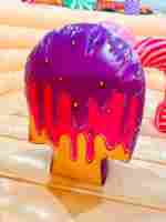 Коммерческий надувной батут "Торт"  без крыши 4.5*4.5*3 м