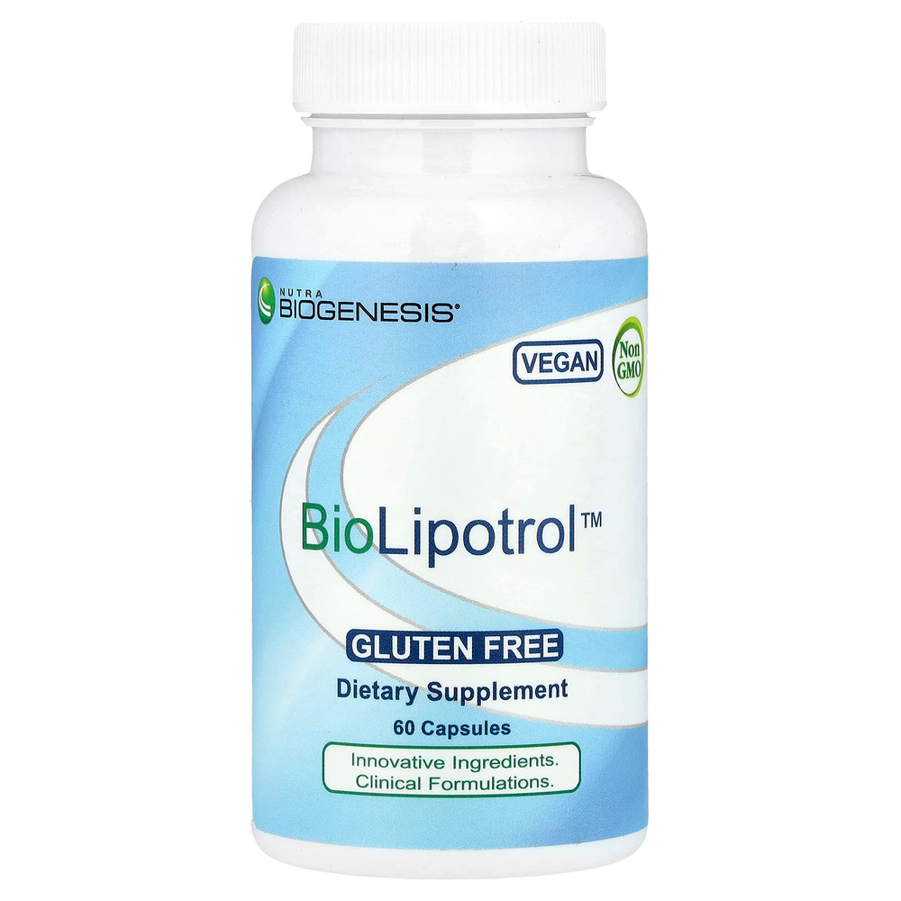 Nutra BioGenesis, BioLipotrol ™, 60 капсул