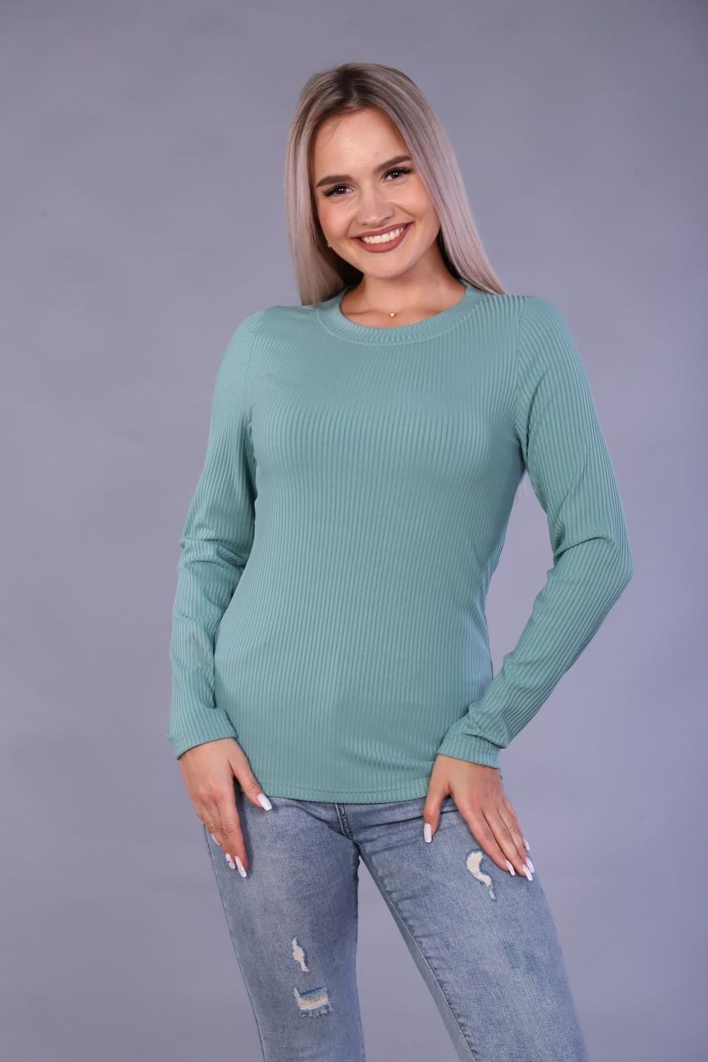 Сэнди - лонгслив мята Iv-capriz