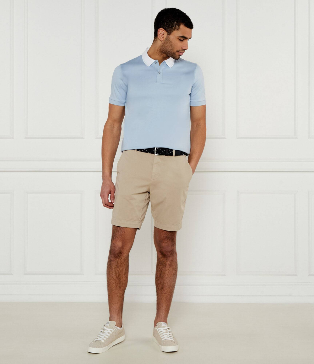 Поло H-Phillipson BOSS BLACK - голубой(50531791)