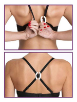 Стягивающая бретели клипса (Цвет: прозрачный)