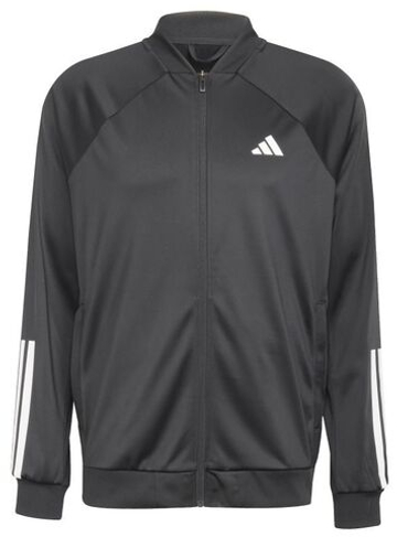 Мужская теннисная кофта Adidas 3 stripes Knit - черный