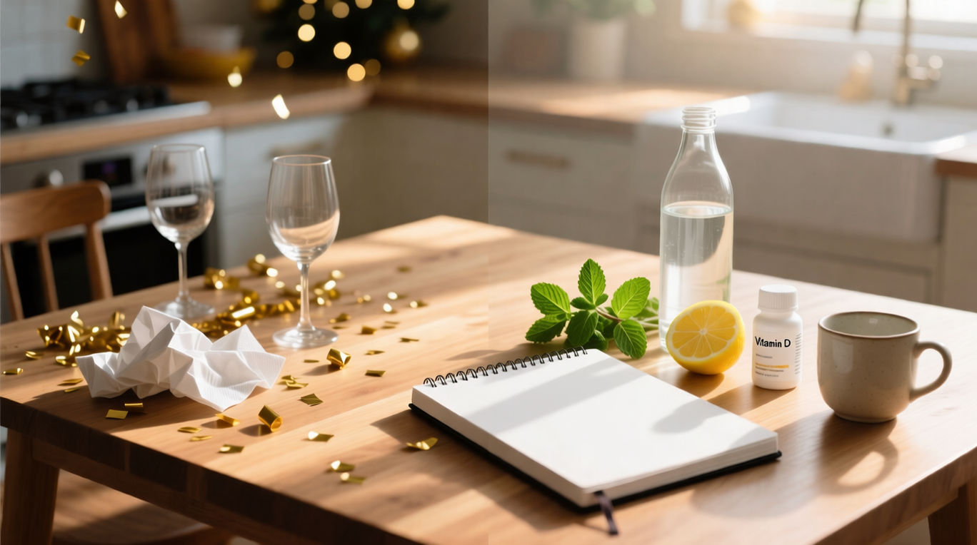 Новогодняя стратегия здоровья: как сохранить результаты детокса и начать год с чистого листа