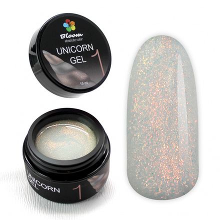 Bloom Unicorn Gel 01 - Гель моделирующий цветной, 15гр
