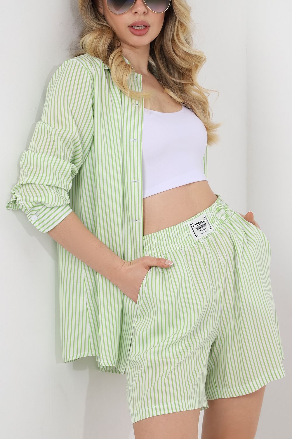 Костюм Тропический рай-1 Виотекс САЛАТОВЫЙ