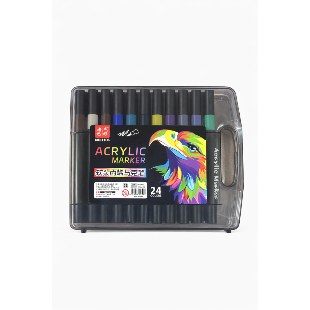 Маркеры Acrylic 24 шт