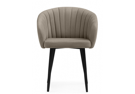 Стул на металлокаркасе Woodville Моншау marseille 13, черный, ножки черные