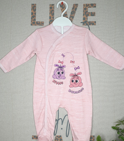 Комбинезон Little bunnies (розовый)