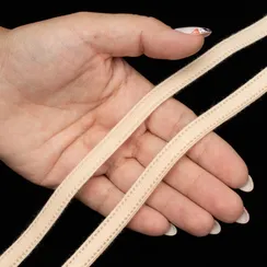 Лента тоннельная двухшовная бежевая