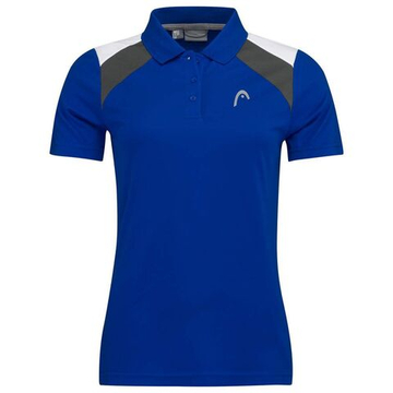 Женское поло Head Club 22 Tech Polo Shirt W - небесный