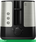 Тостер Philips HD2637/90 черный/серебристый