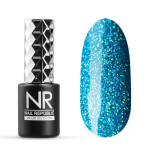 Nail Republic Гель-лак 468 Искрящийся персидский зеленый, 10 мл