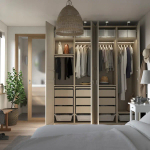 Гардероб - PAX / FLISBERGET  IKEA/ПАКС/  ФЛИСБЕРГЕТ ИКЕА,  237х200 см, бежевый
