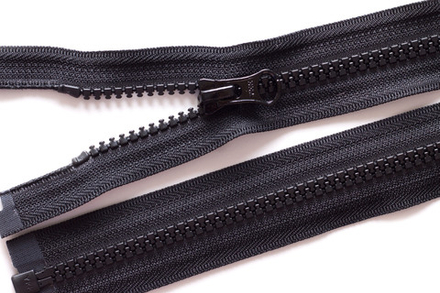 Тракторная молния YKK 60 см. тип 5, чёрный цв.